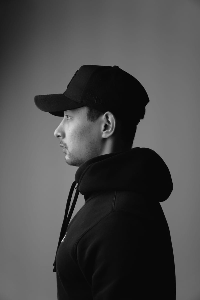RINE Snapback Cap — Black