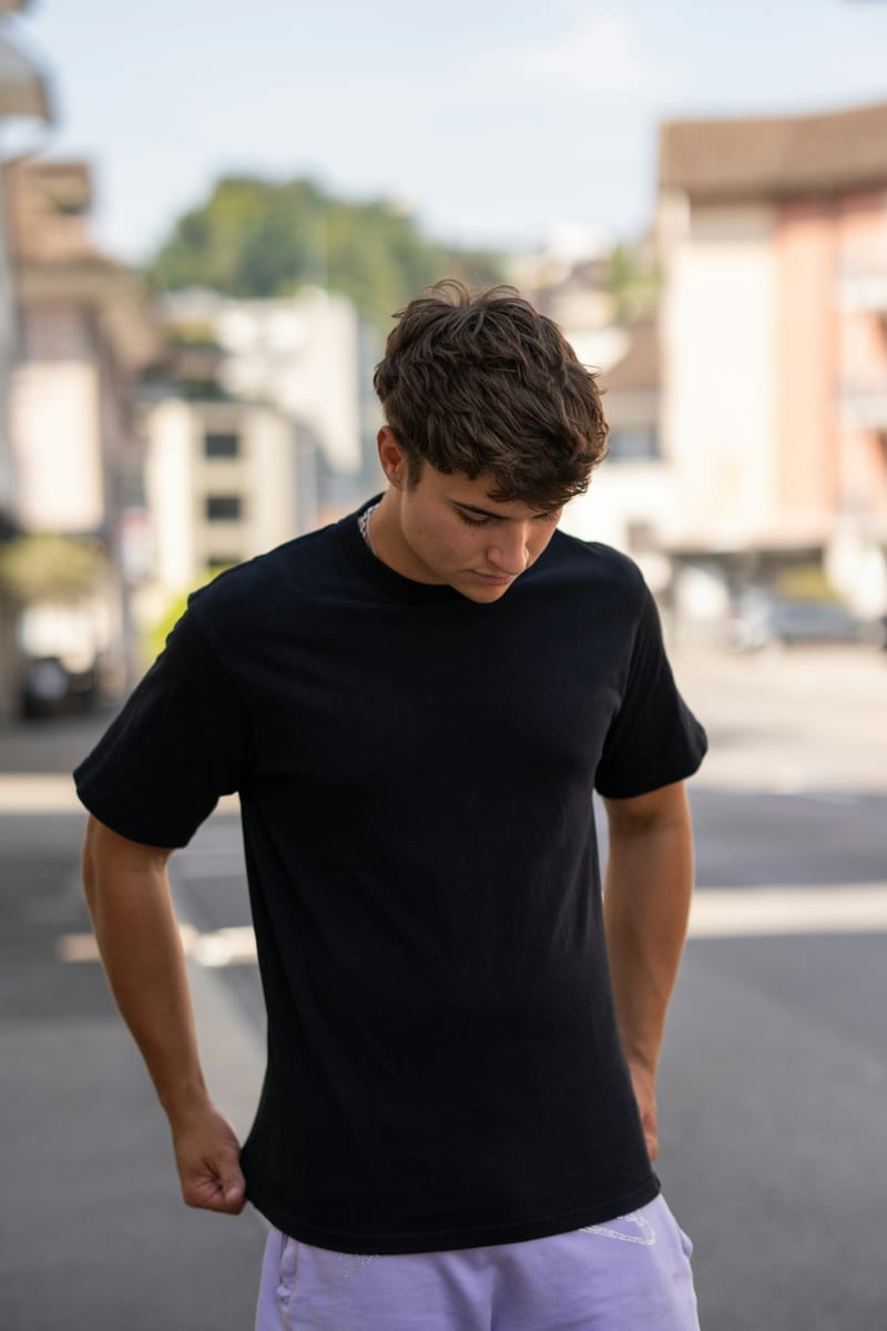 RINE Logo Tee — Black